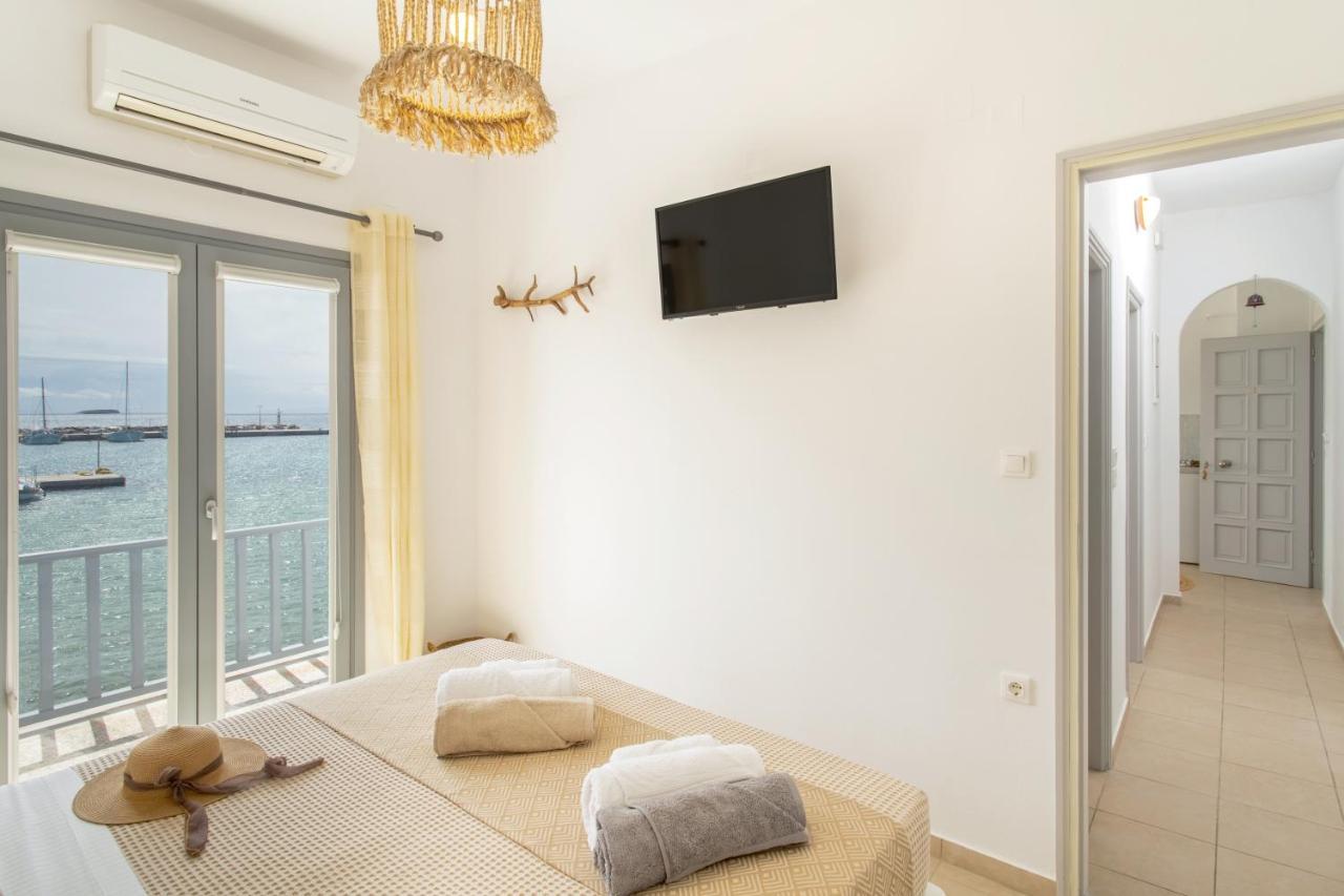 Yialos Rooms Píszo Livádi Kültér fotó
